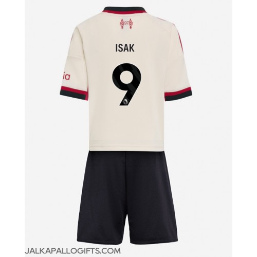 Liverpool Alexander Isak #9 Vieras Peliasu Lasten 2025-26 Lyhythihainen (+ Lyhyet housut)